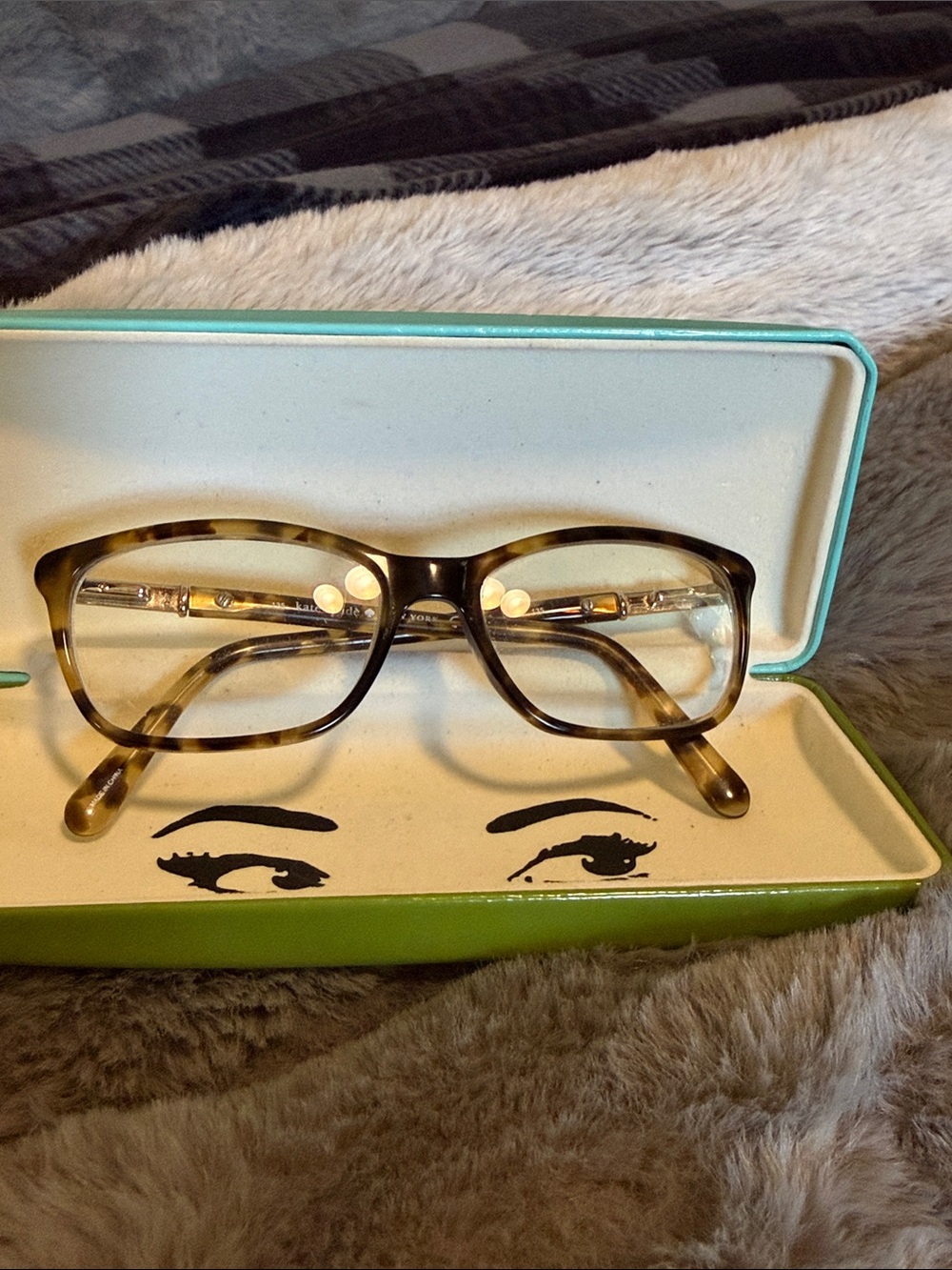 Kate Spade Catrina DESP 135 Eyeglass Frames with Original Case